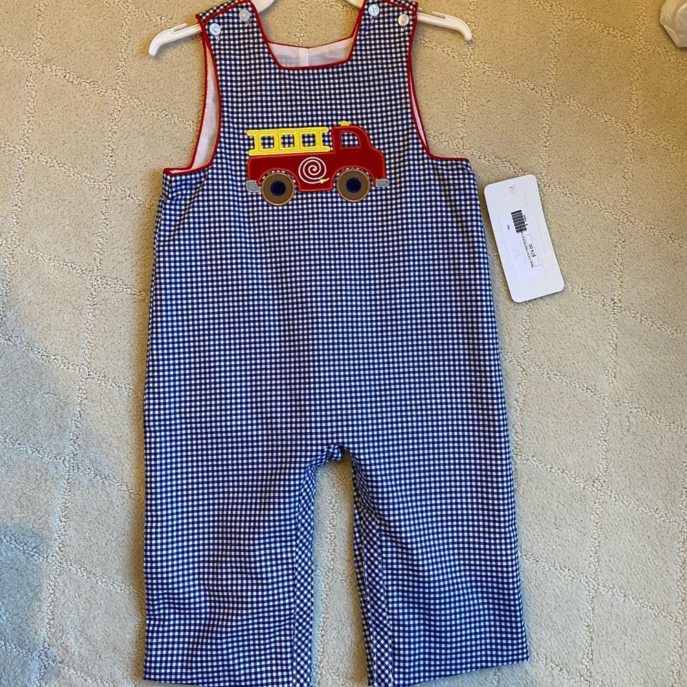 Darling fire truck JonJon - 18 months - NWT!